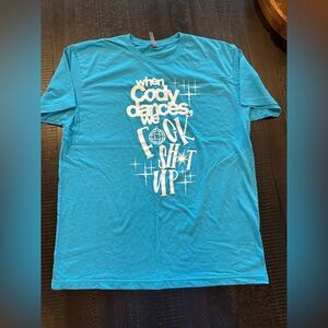 #BooCrew, When Cody Dances Shirt Blue - XL
